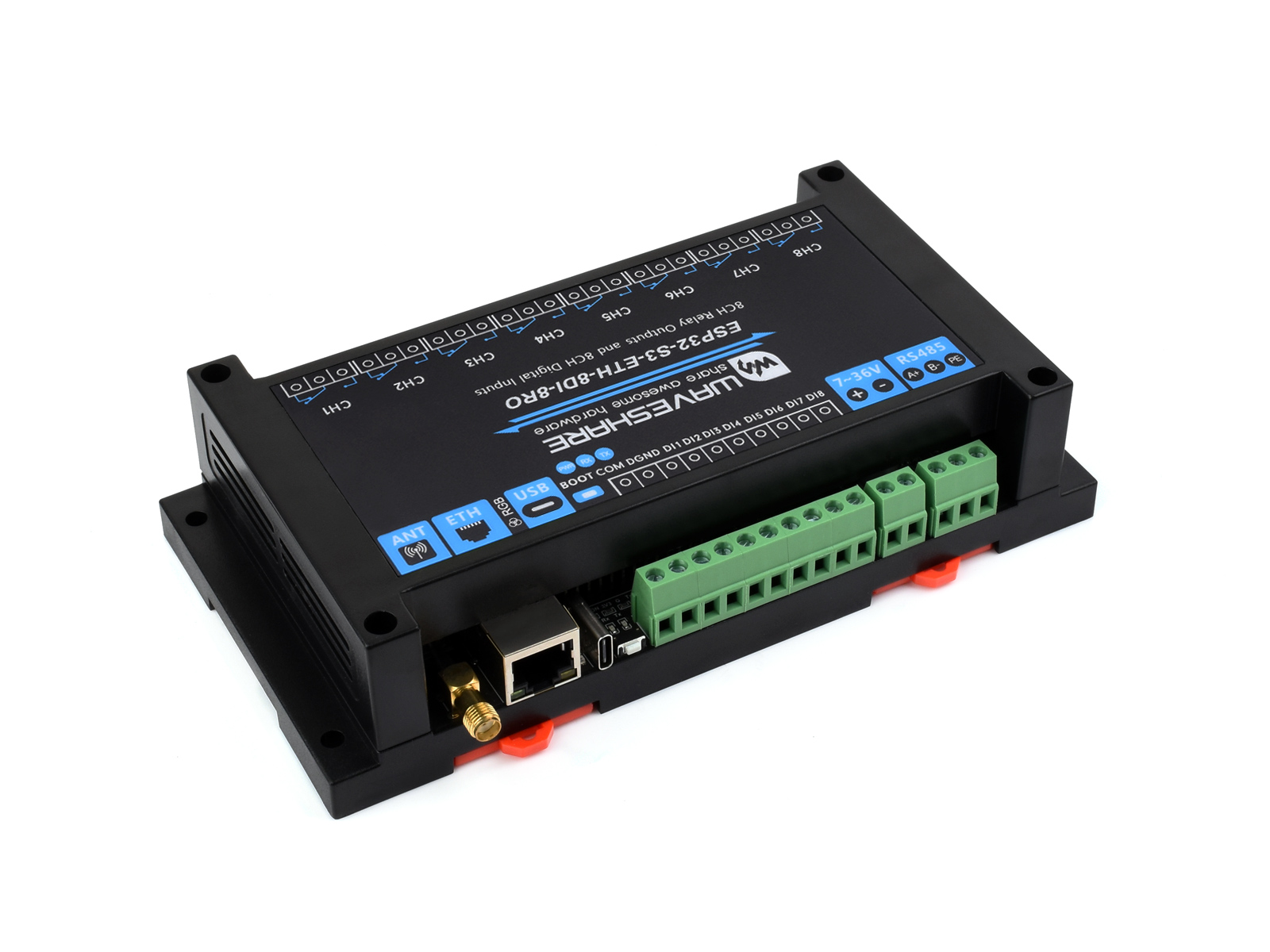 Waveshare Industrial 8-Channel - Esp32 S3 评论和价格