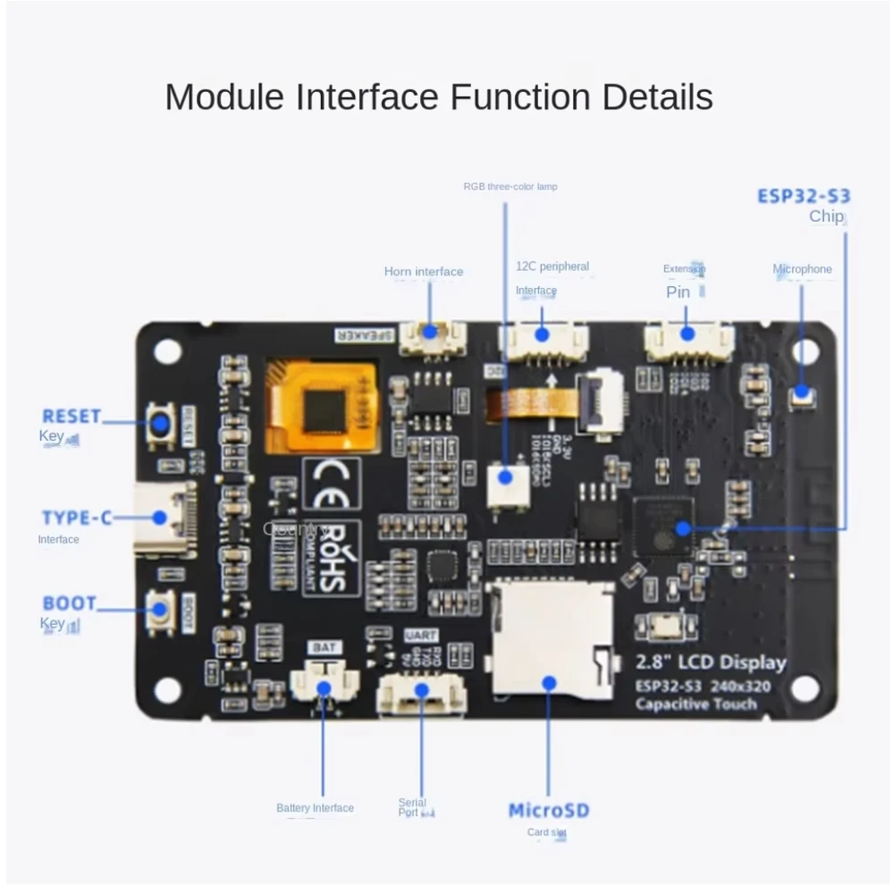 2.8 inch ESP32-S3 development  - Esp32 Development Board 评论和价格