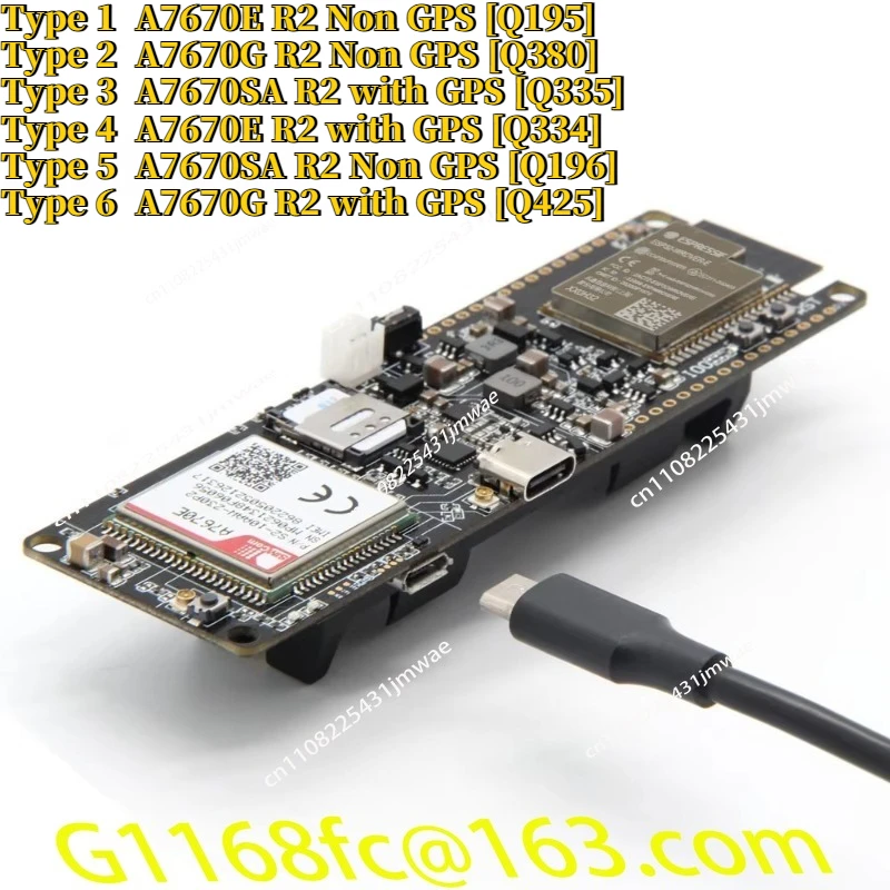 T-A7670G/E/SA R2 ESP32 4G LTE  - Esp32 Development Board 评论和价格
